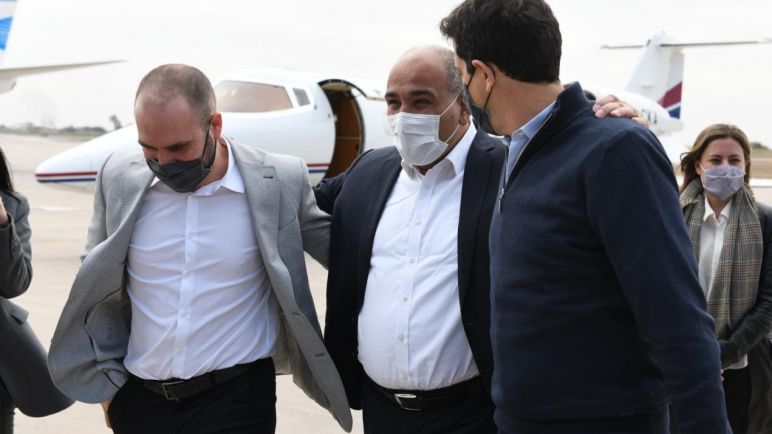 Manzur y Guzmán buscan inversores y tenedores de bonos